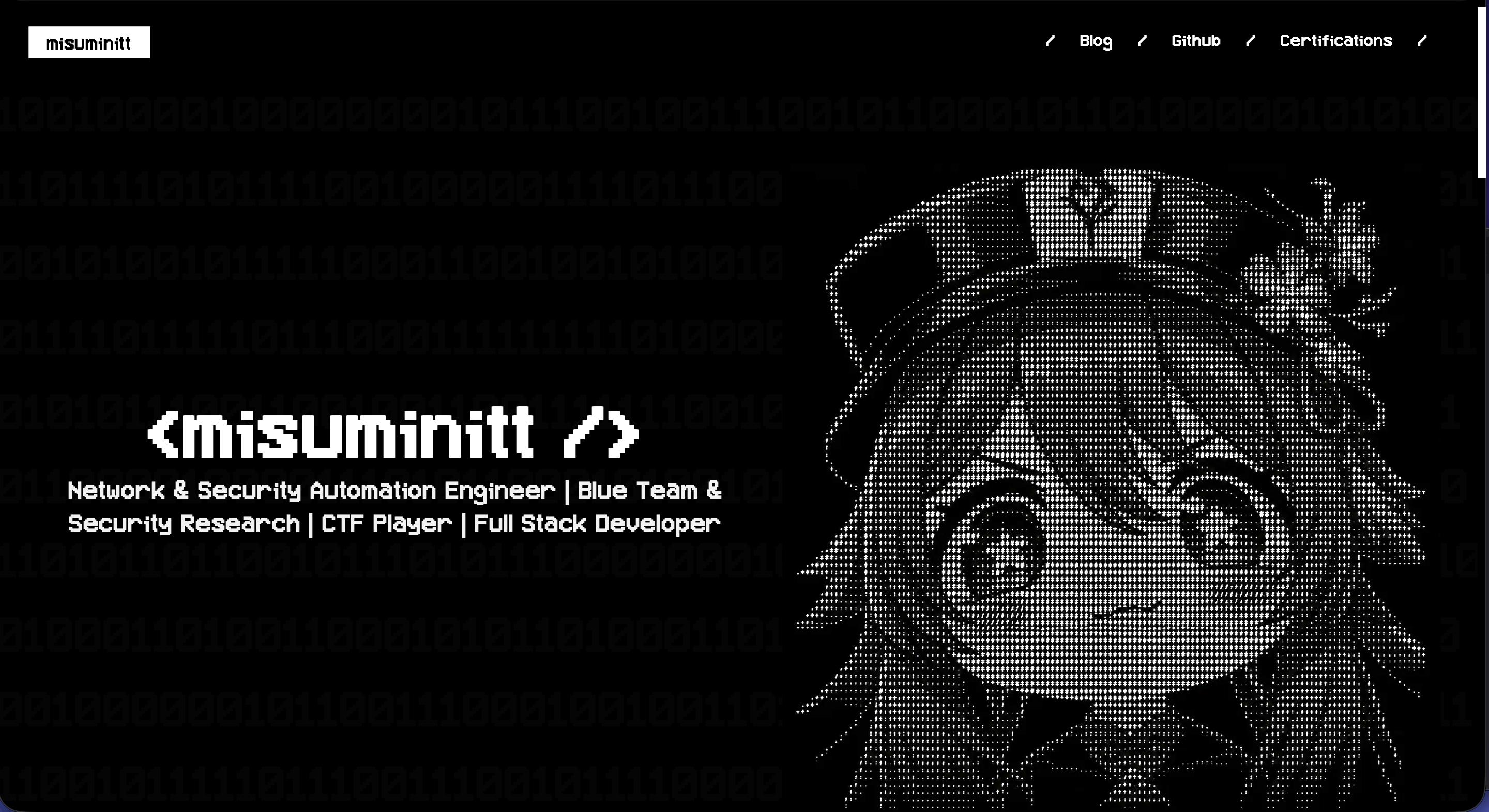 Portfolio dan CTF Writeups
